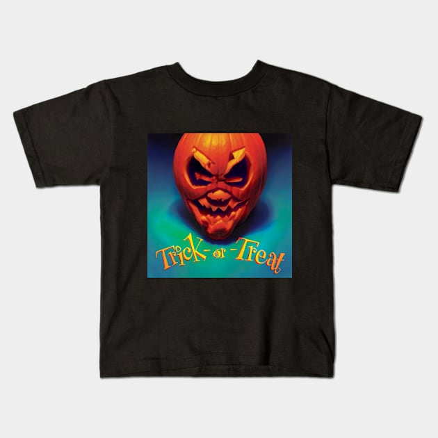 Jack-o-Lantern - Trick or Treat Kids T-Shirt by Cosmic Capricorn